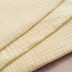 Cytrynka Pastelowa - Muślin - 100% bawełna 130g/m2