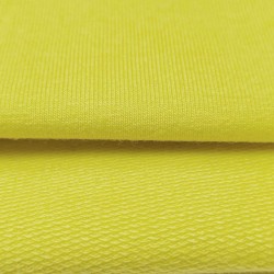 żółta - Dresówka pętelka - 230g/m2