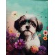 Dog 1 panel welur 260g Dog 1 panel welur 260g