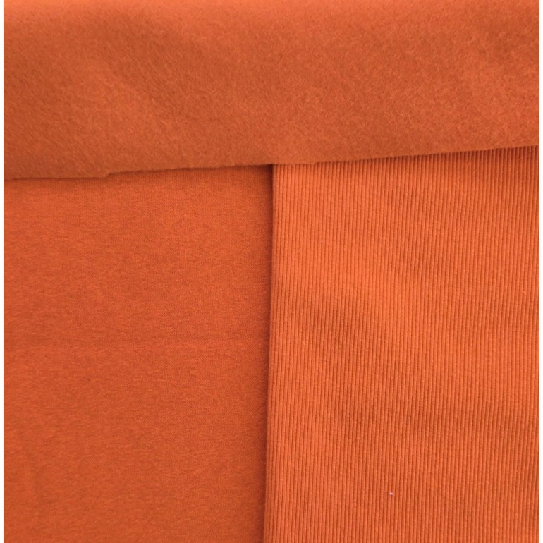 marchewka-Dresówka drapana - 320g/m2