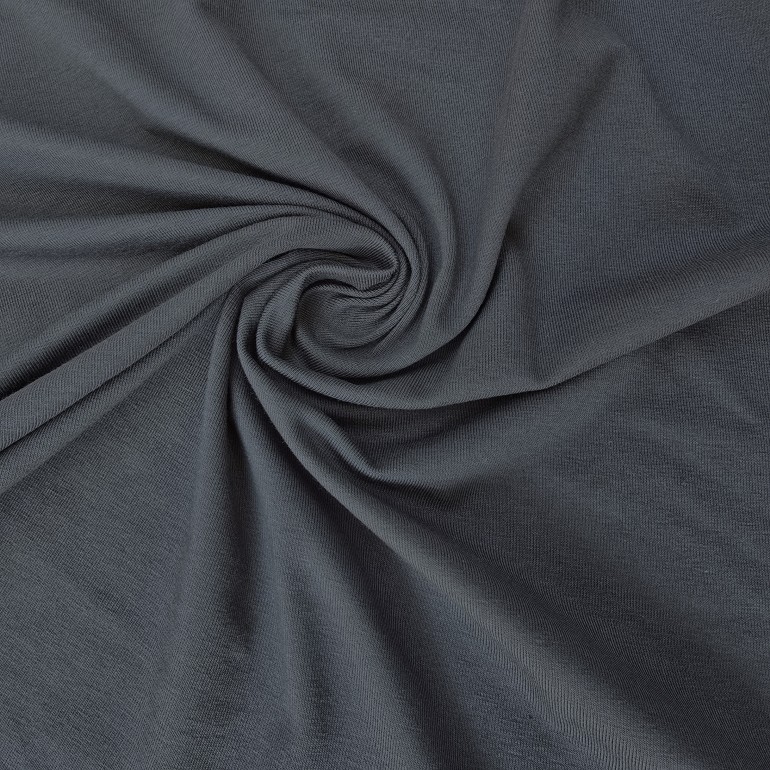 ciemny stalowy- Jersey 200g/m2