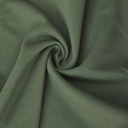 Khaki - Dresówka Drapana 320g/m2