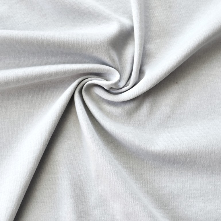 ice grey- INTERLOCK - 100% BAWEŁNA 180G/M2