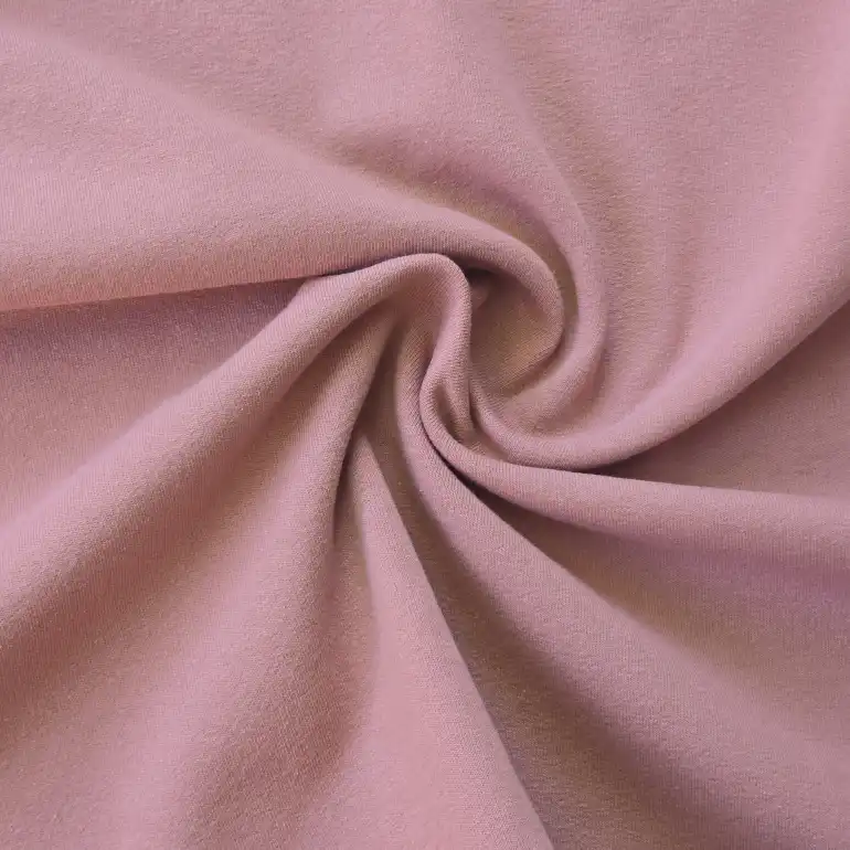 róż herbaciany- Elastyczna Dresówka Drapana 285g/m2