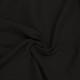 czarny - MUŚLIN - 100% BAWEŁNA 130G/M2