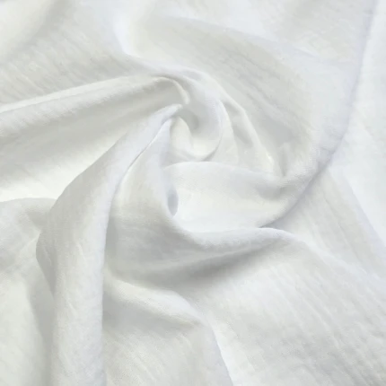 Biały - Muślin - 100% bawełna 130g/m2