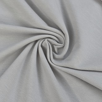 jasny grey - Dresówka pętelka - 240g/m2