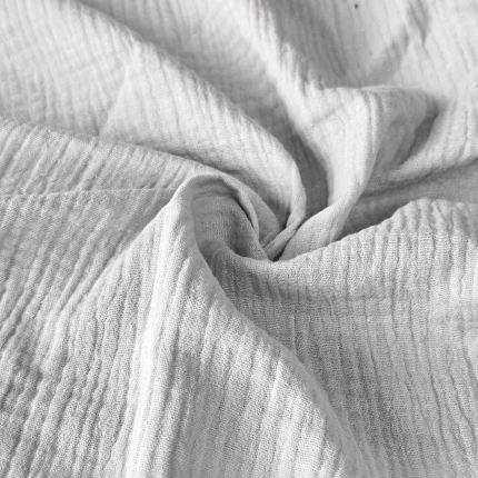 Jasny Popiel - Muślin - 100% bawełna 130g/m2