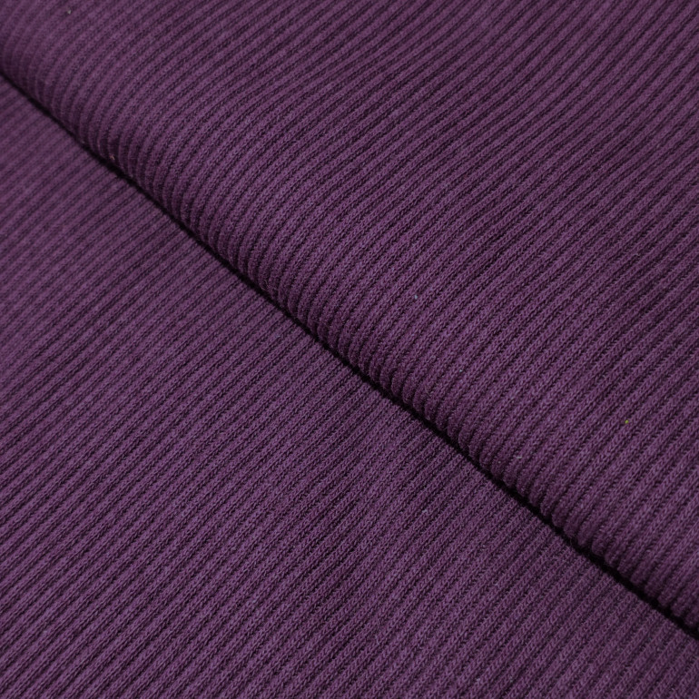 ciemna śliwka- Ściągacz Prążek 280g/m2