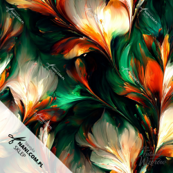 Abstrakt akwarelowy – kolorowy